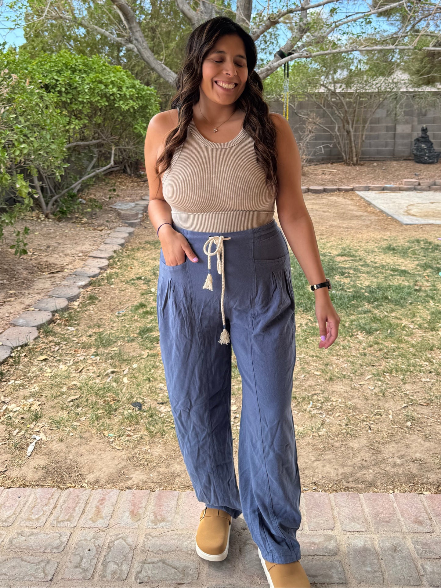 Riah Linen Pants