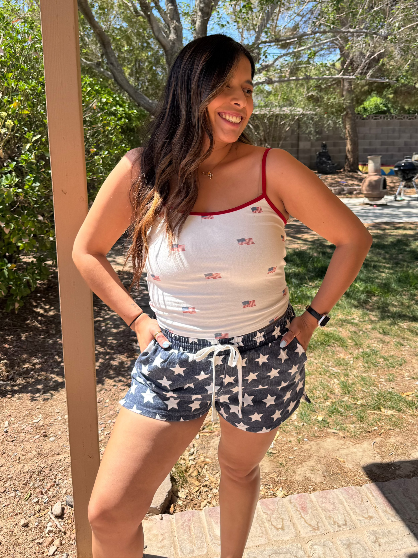 USA Flag Baby Tank