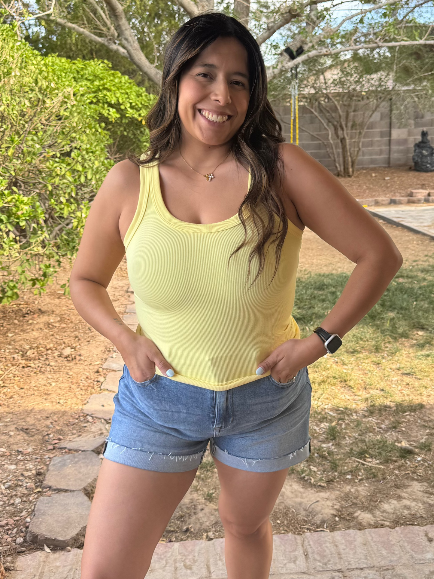 Tell Me More Ribbed Tank