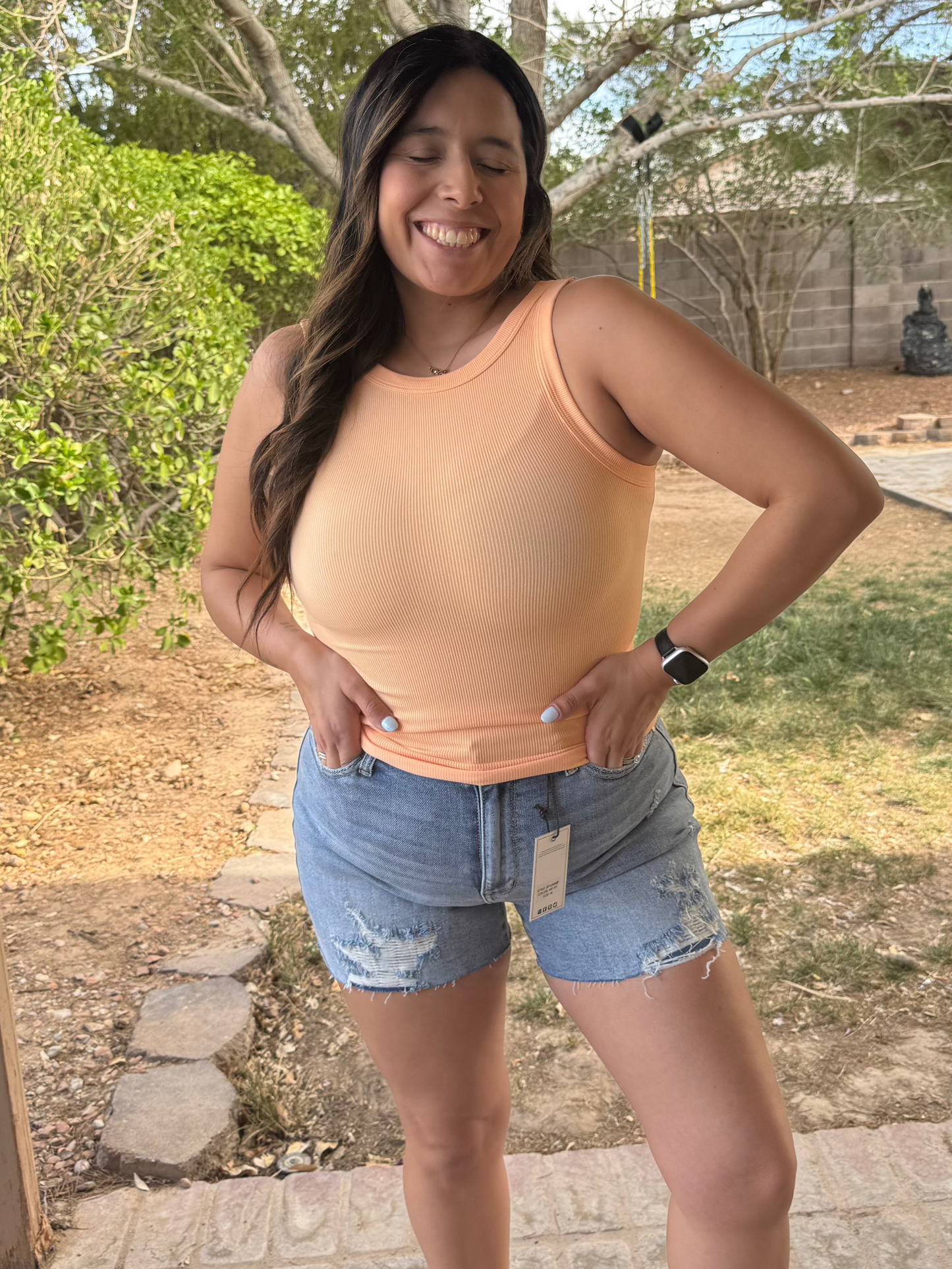 Tell Me More Ribbed Tank