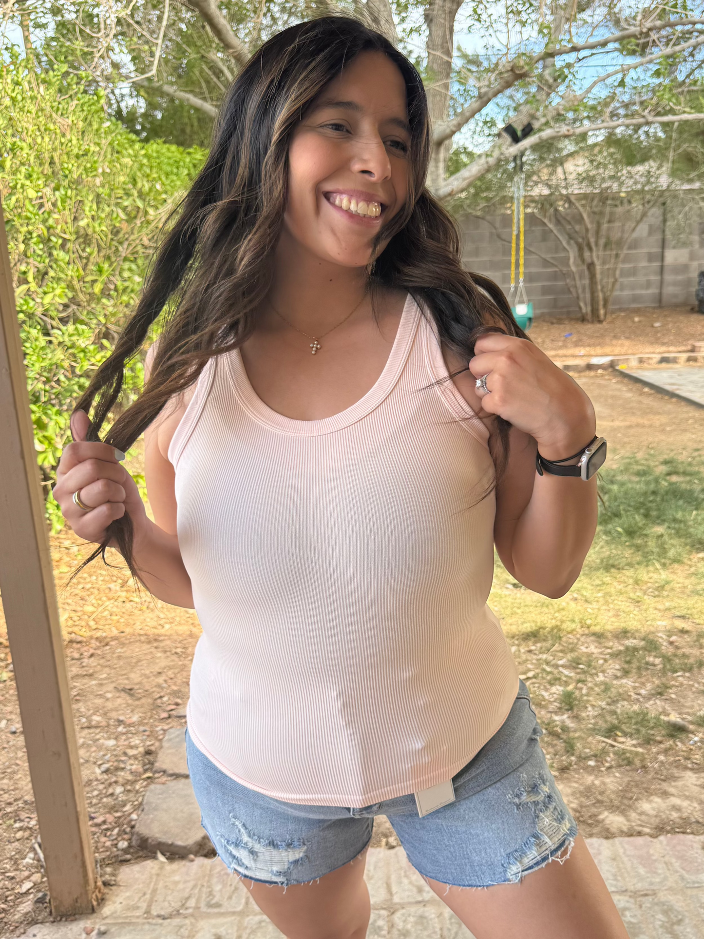 Tell Me More Ribbed Tank