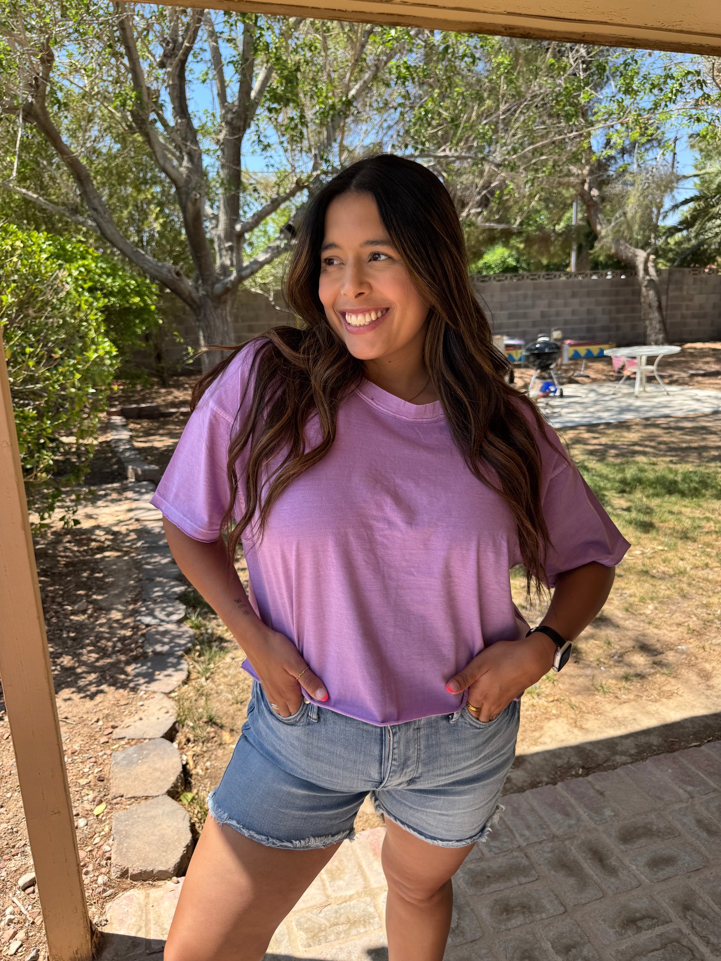 Wolfe Cropped Tee