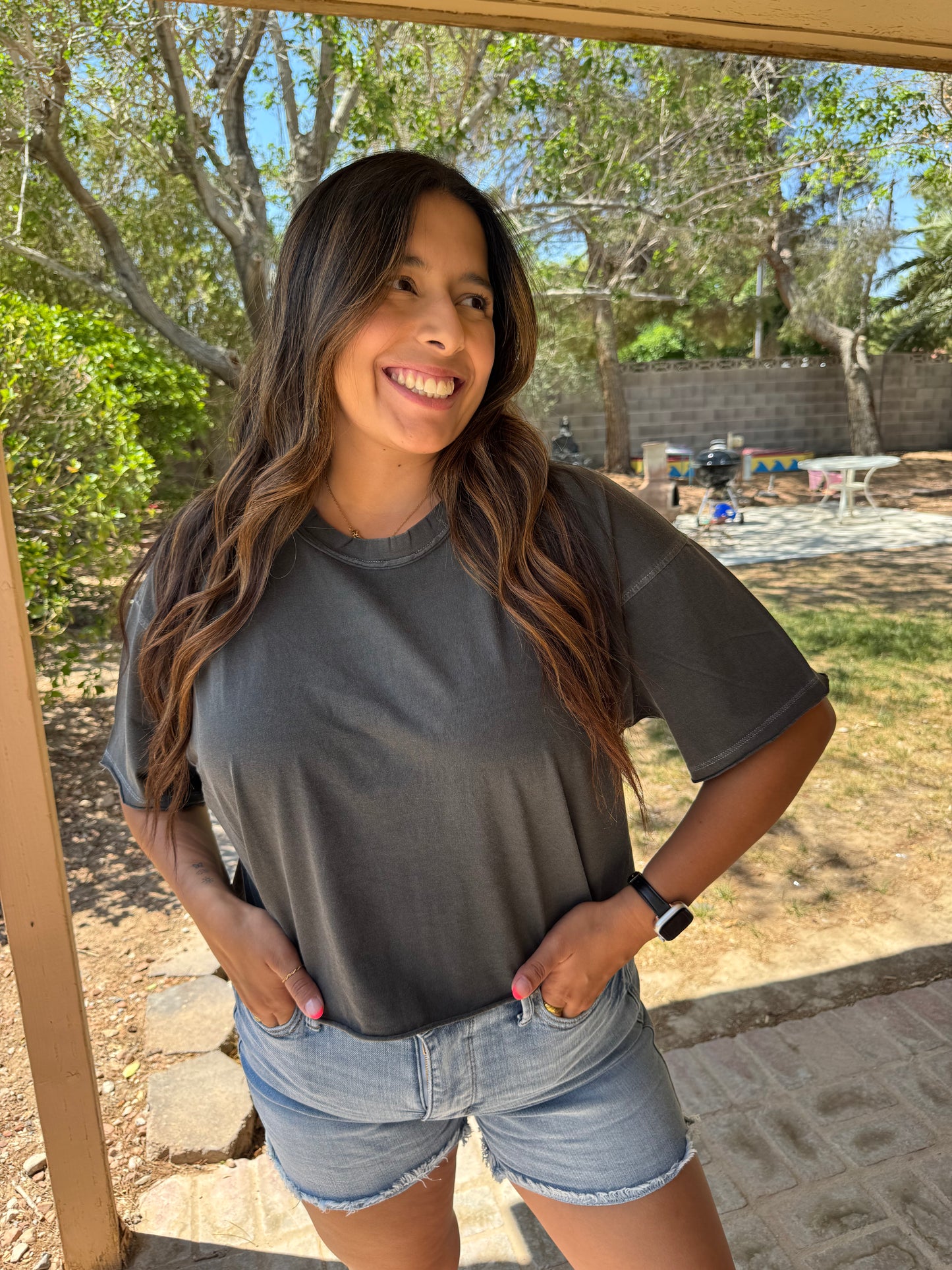 Wolfe Cropped Tee