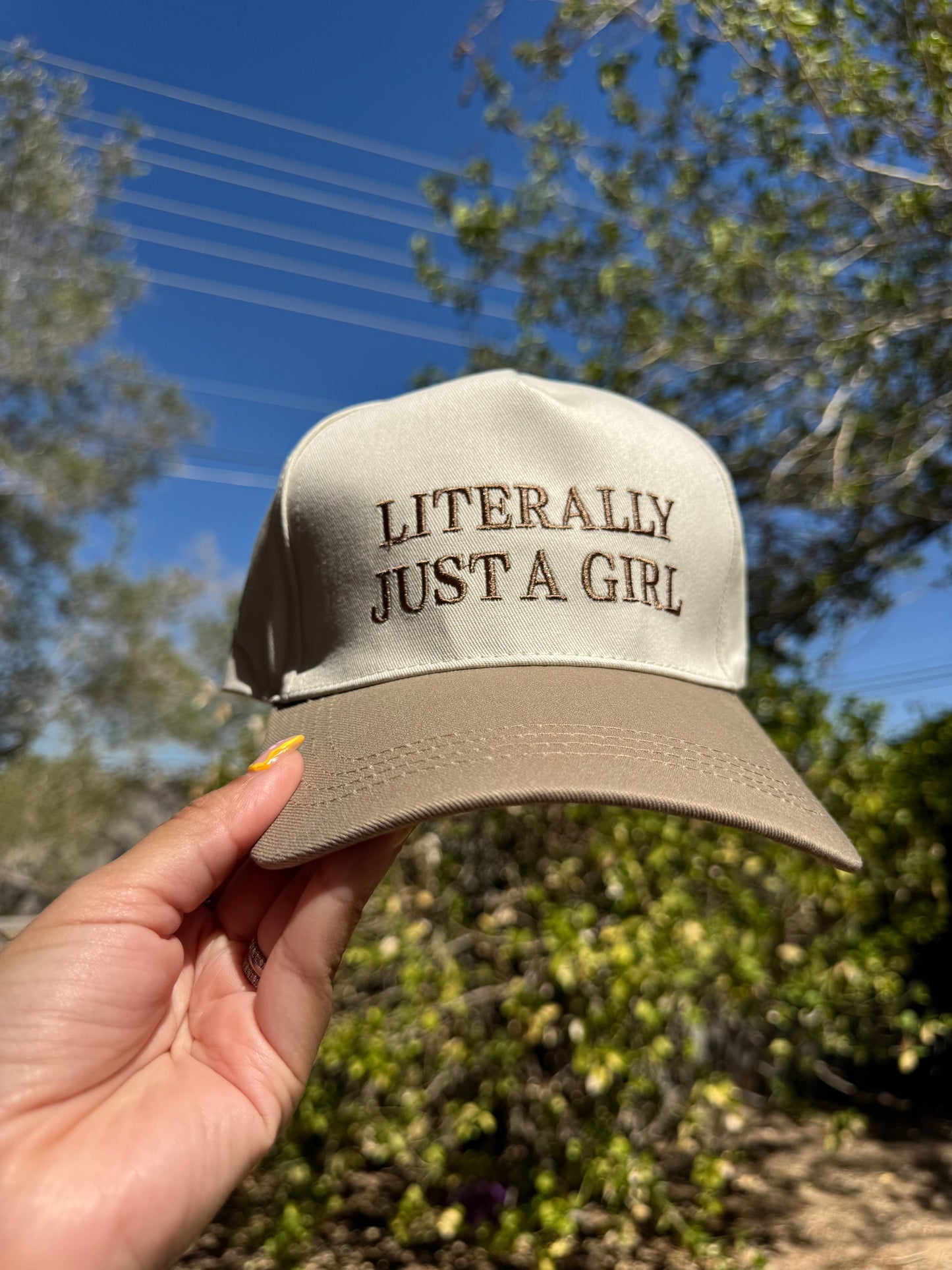 Just a Girl Trucker Hat - New Colors!