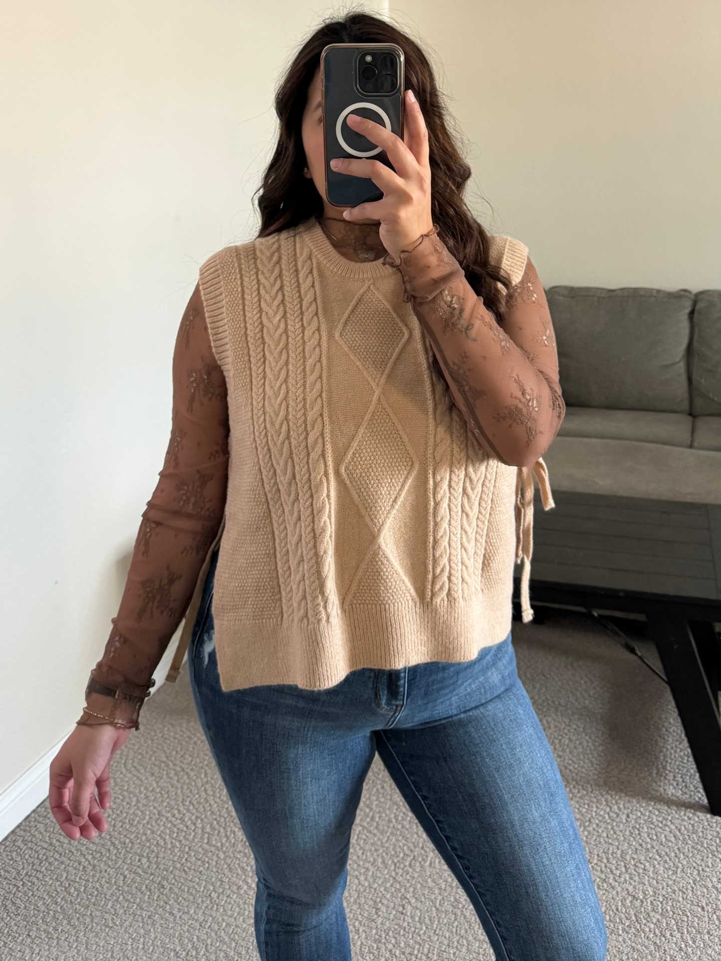 Silveria Side Tie Knit Sweater - new color!