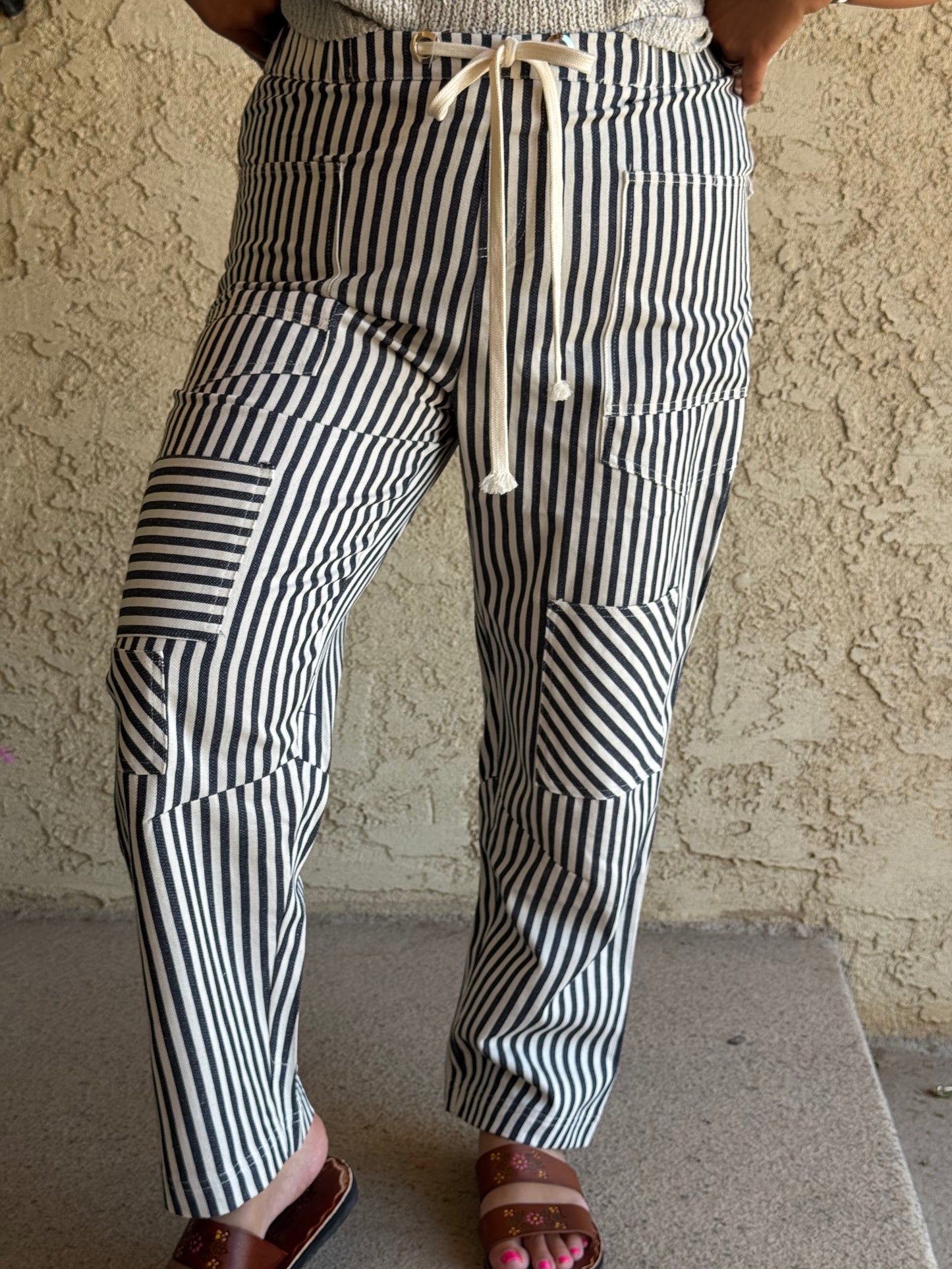 Samantha Striped Pants