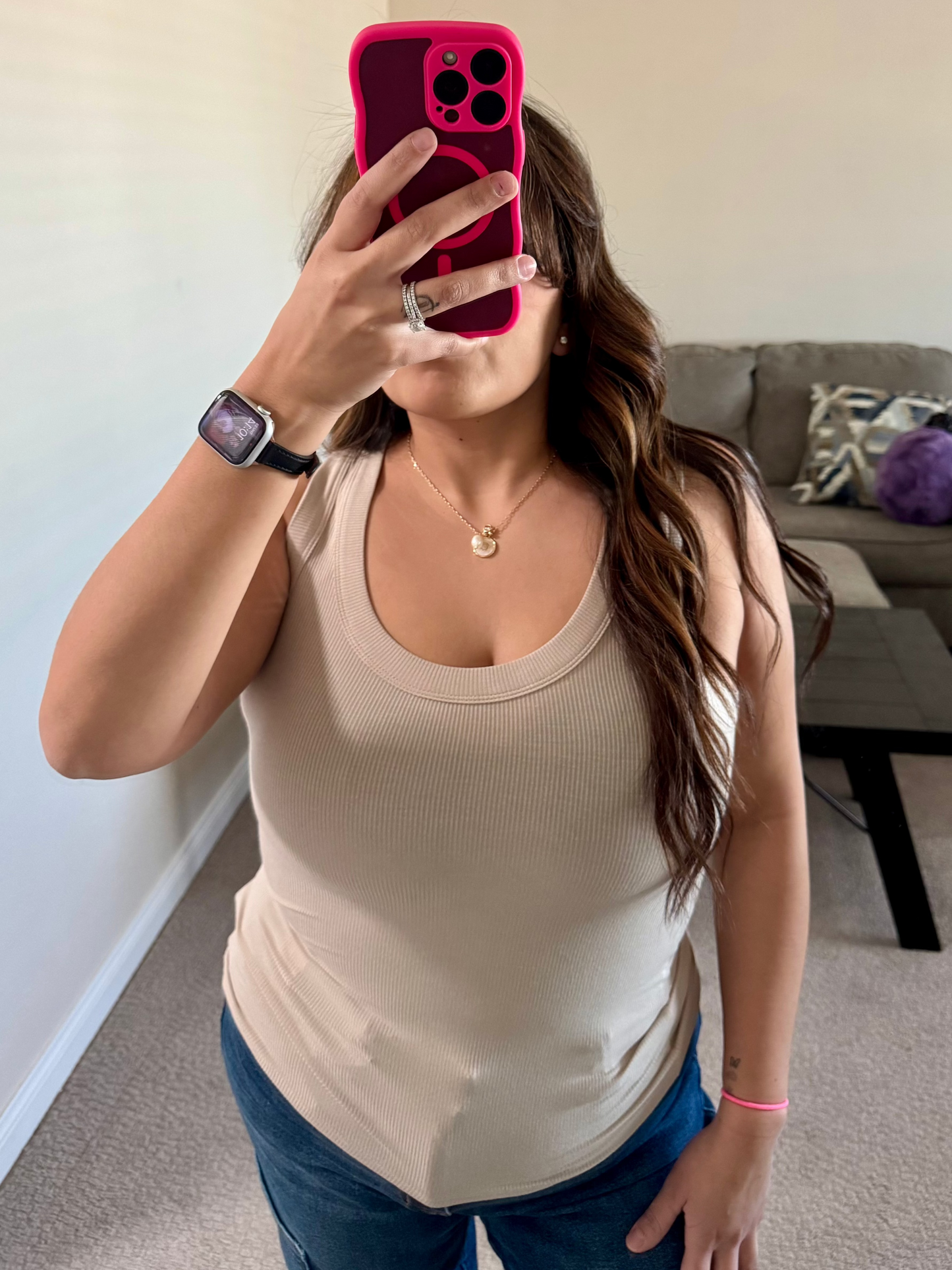 Essential Ribbed Tank - NEW COLOR