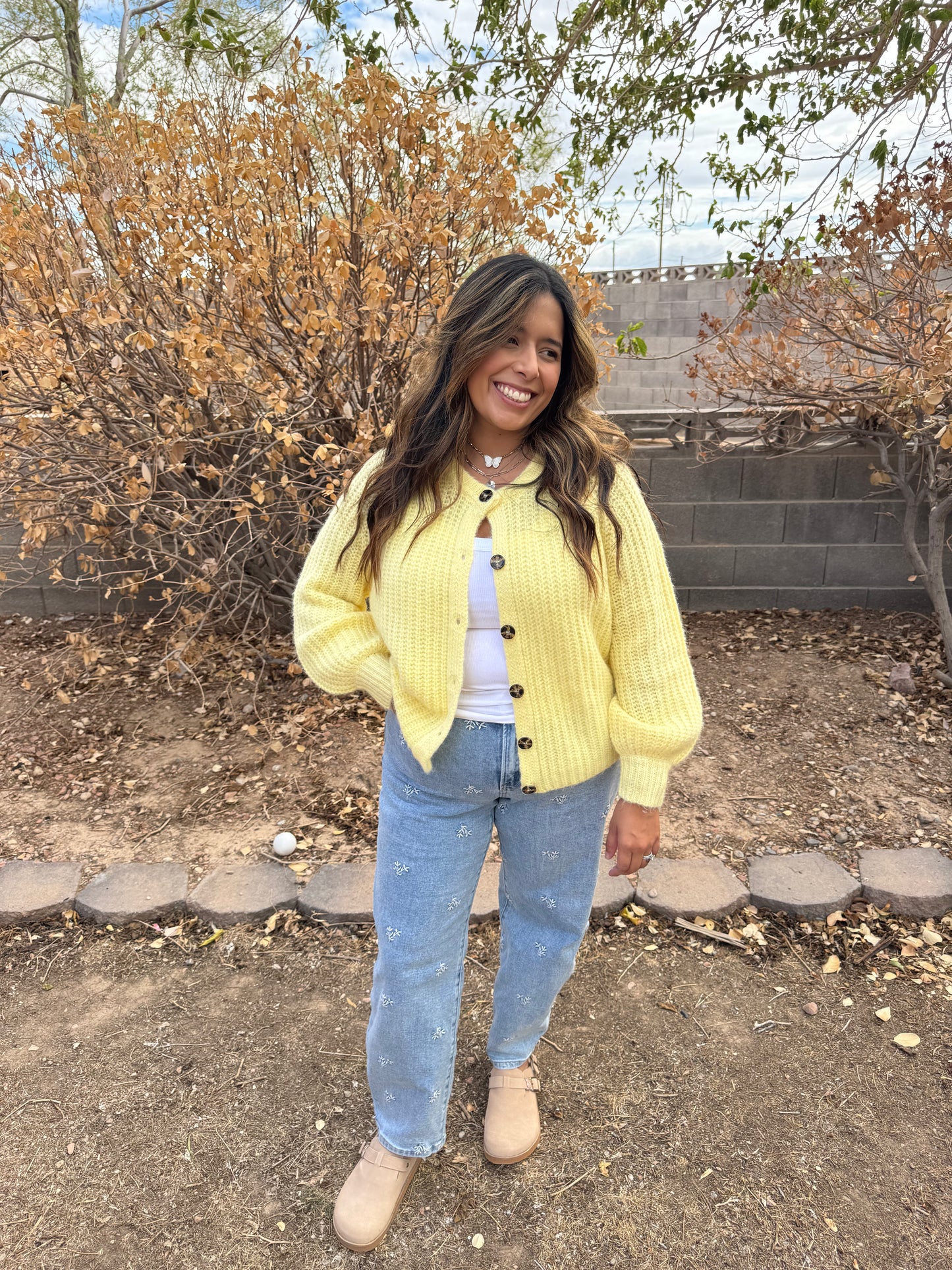 Lemonade Please Cardigan