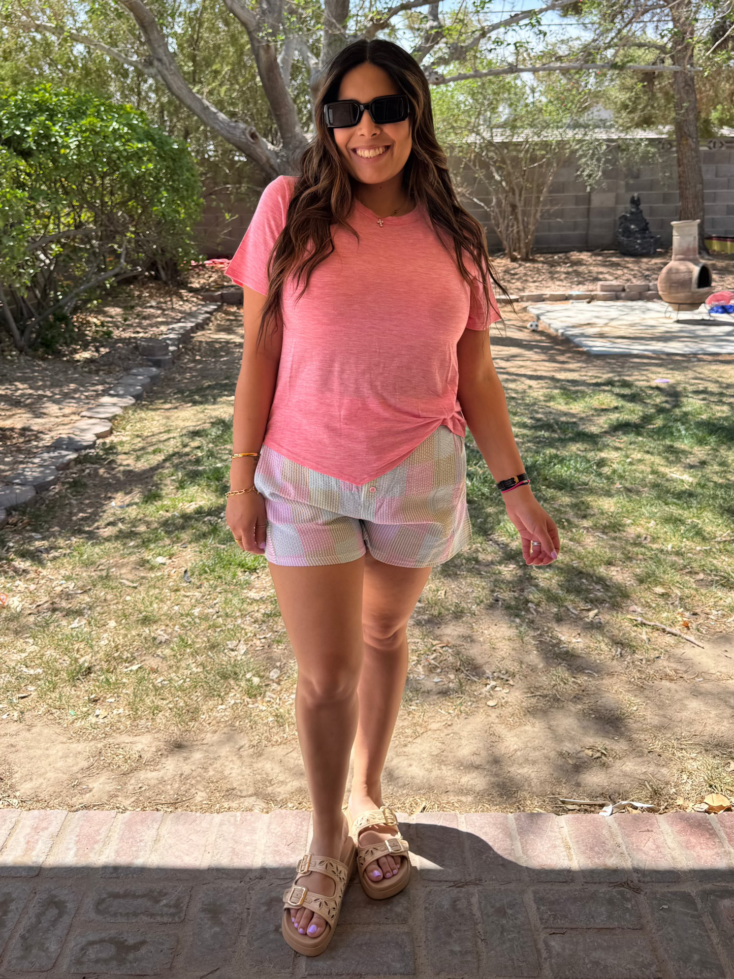 Pretty in Pink Boxer Shorts