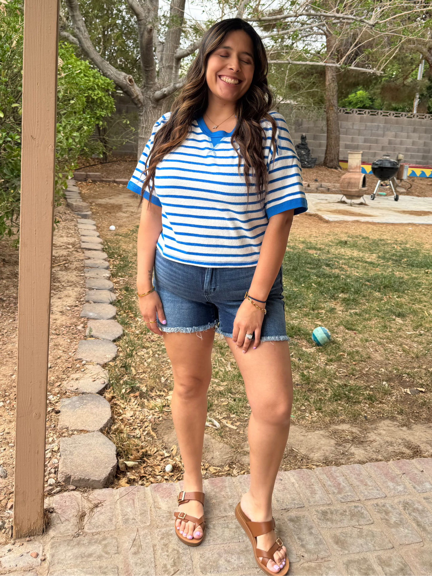 Boardwalk Striped Tee