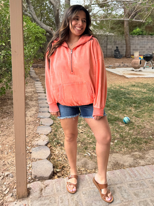 Hannah Half Zip Pullover