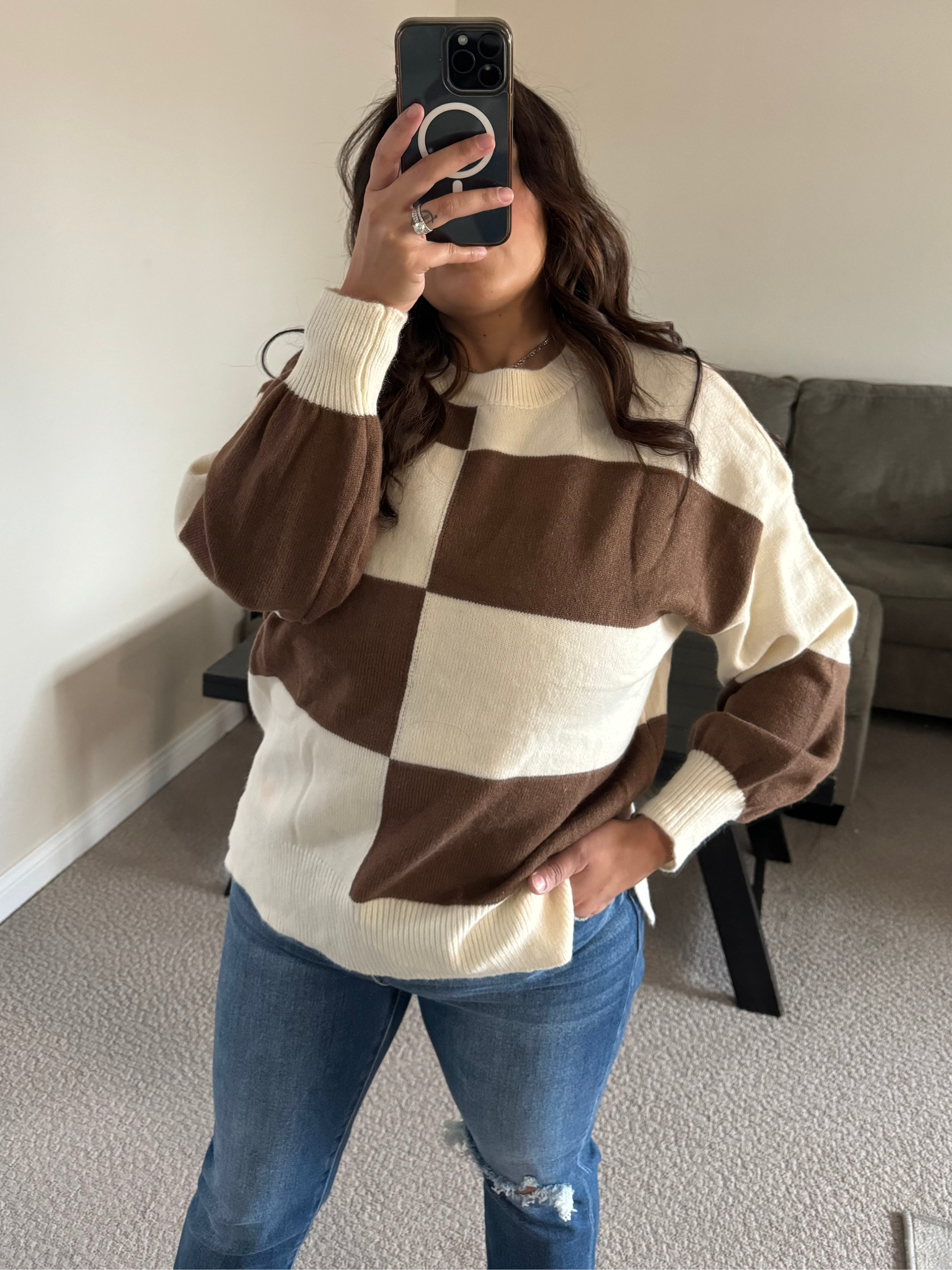 Beck Brown Checkers – Core 5 Co Boutique