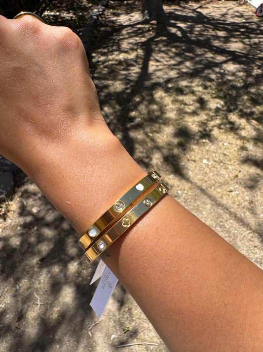 Gold Bangle Bracelets