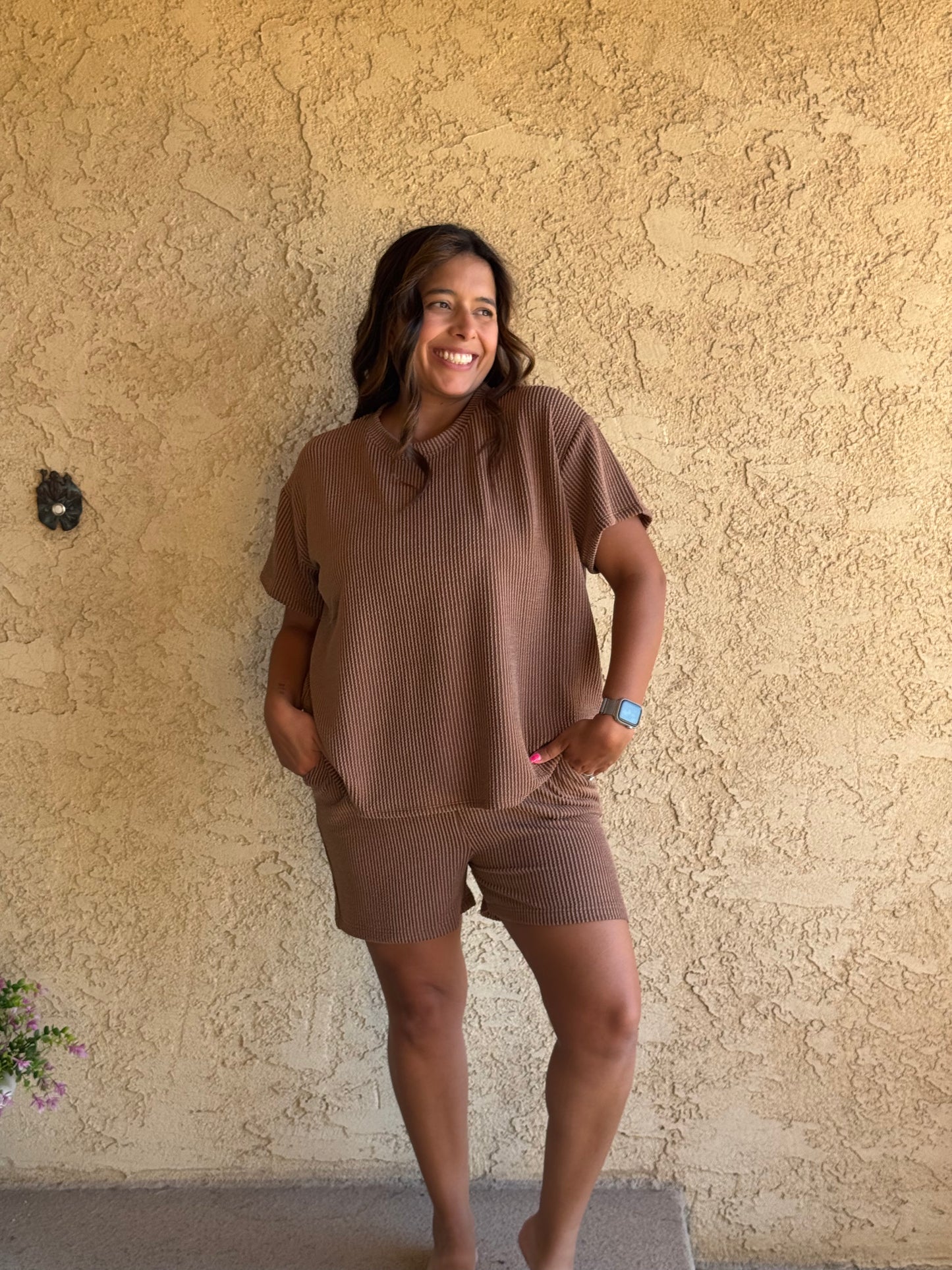 Hadley Ribbed Set (no drawstring) - multiple colors!