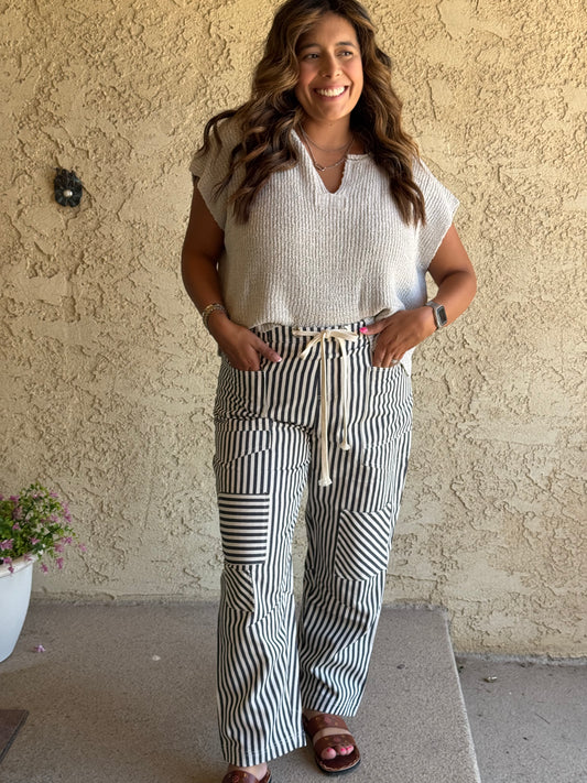 Samantha Striped Pants