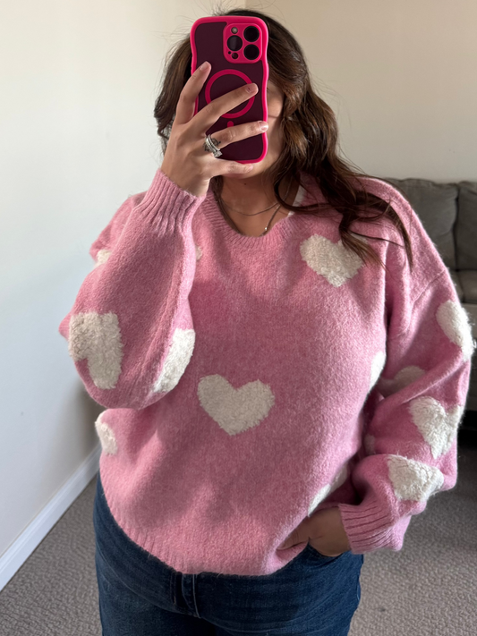 Pink Ladies Sweater