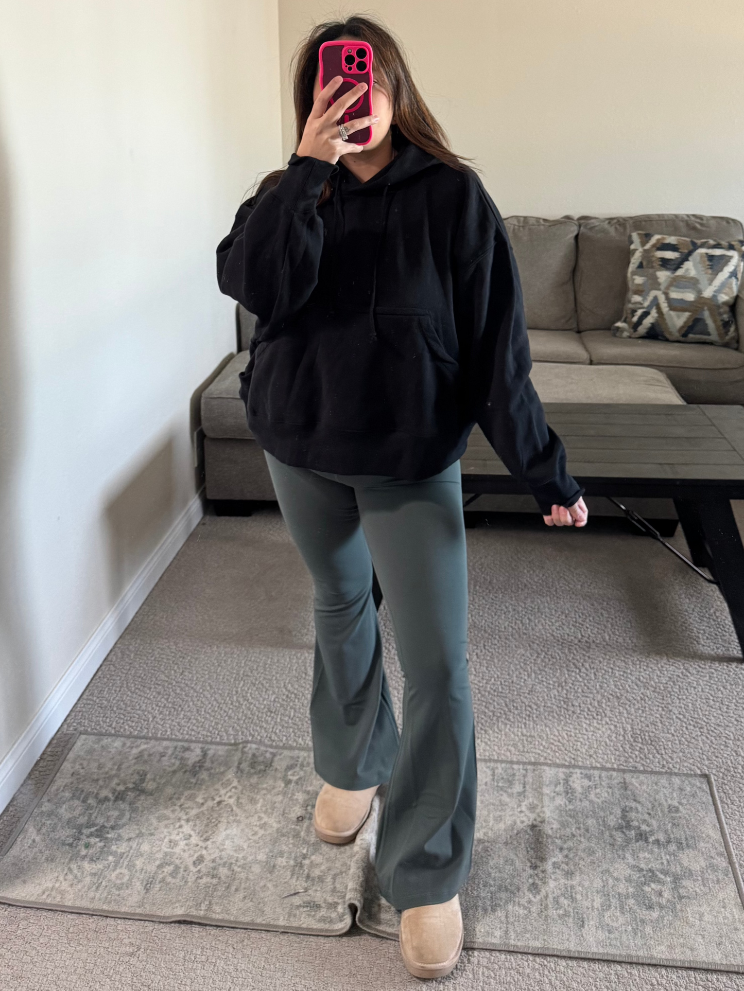Cora Crossover Flare Leggings