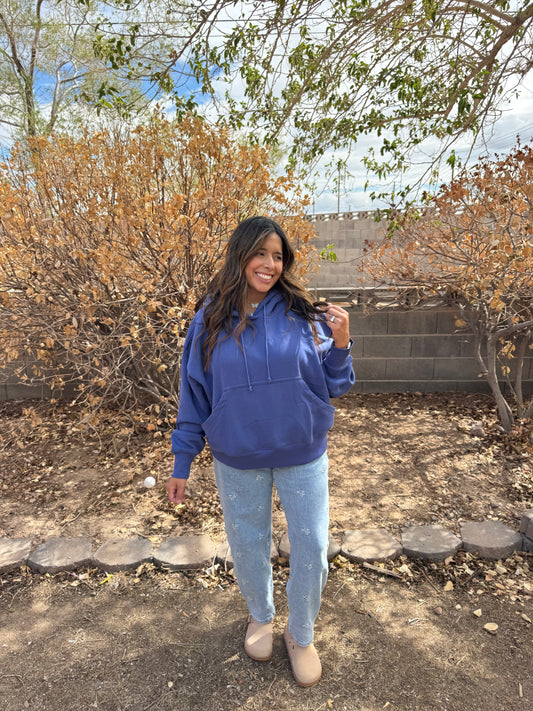 Carmen Oversized Hoodie - Marlin