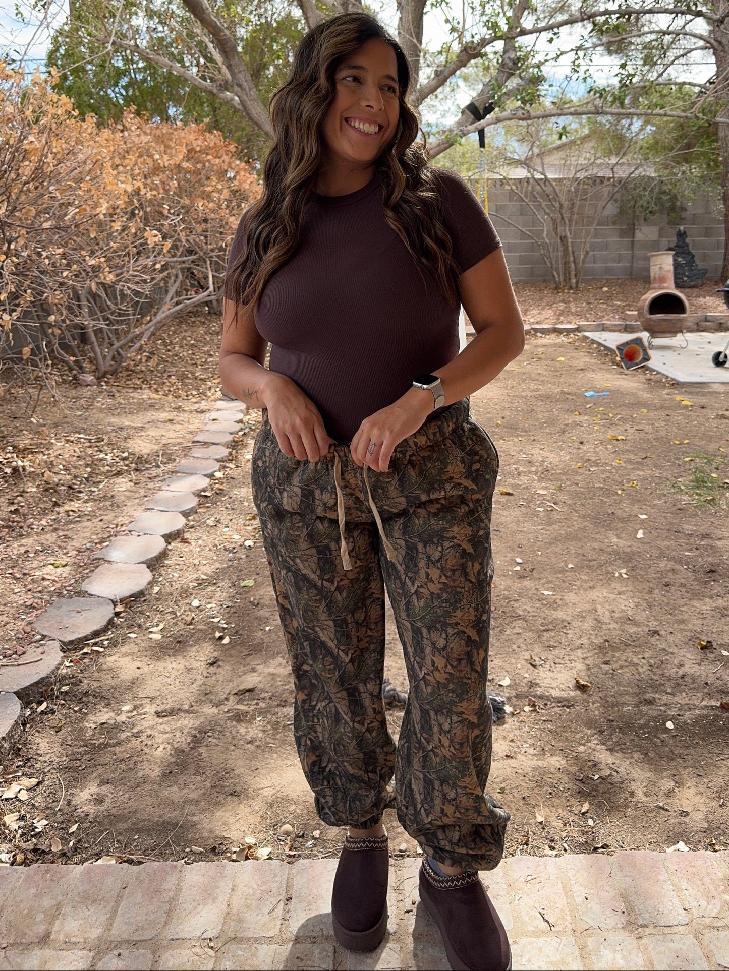 Better than Wanted Camo Joggers