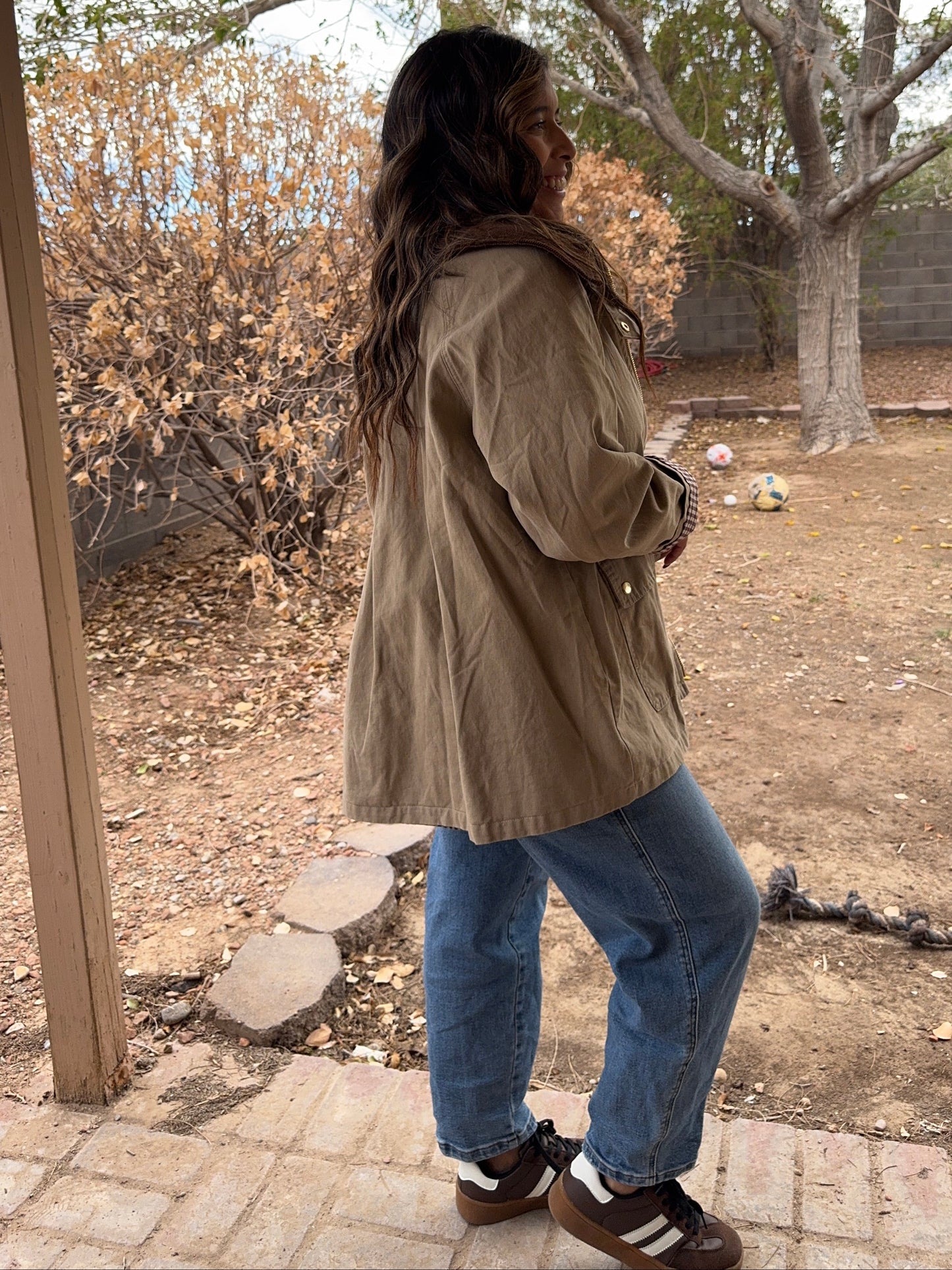 Darie Barn Jacket - Beige