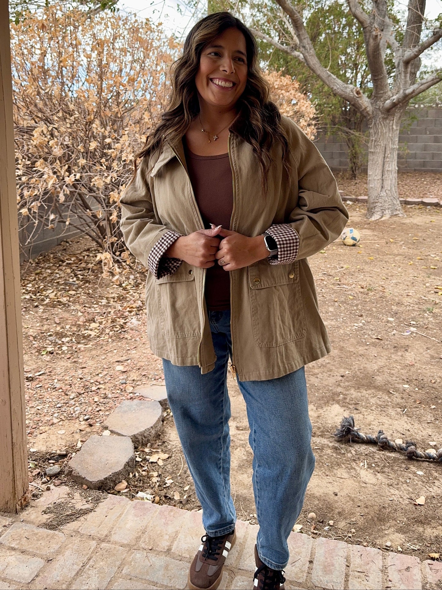 Darie Barn Jacket - Beige