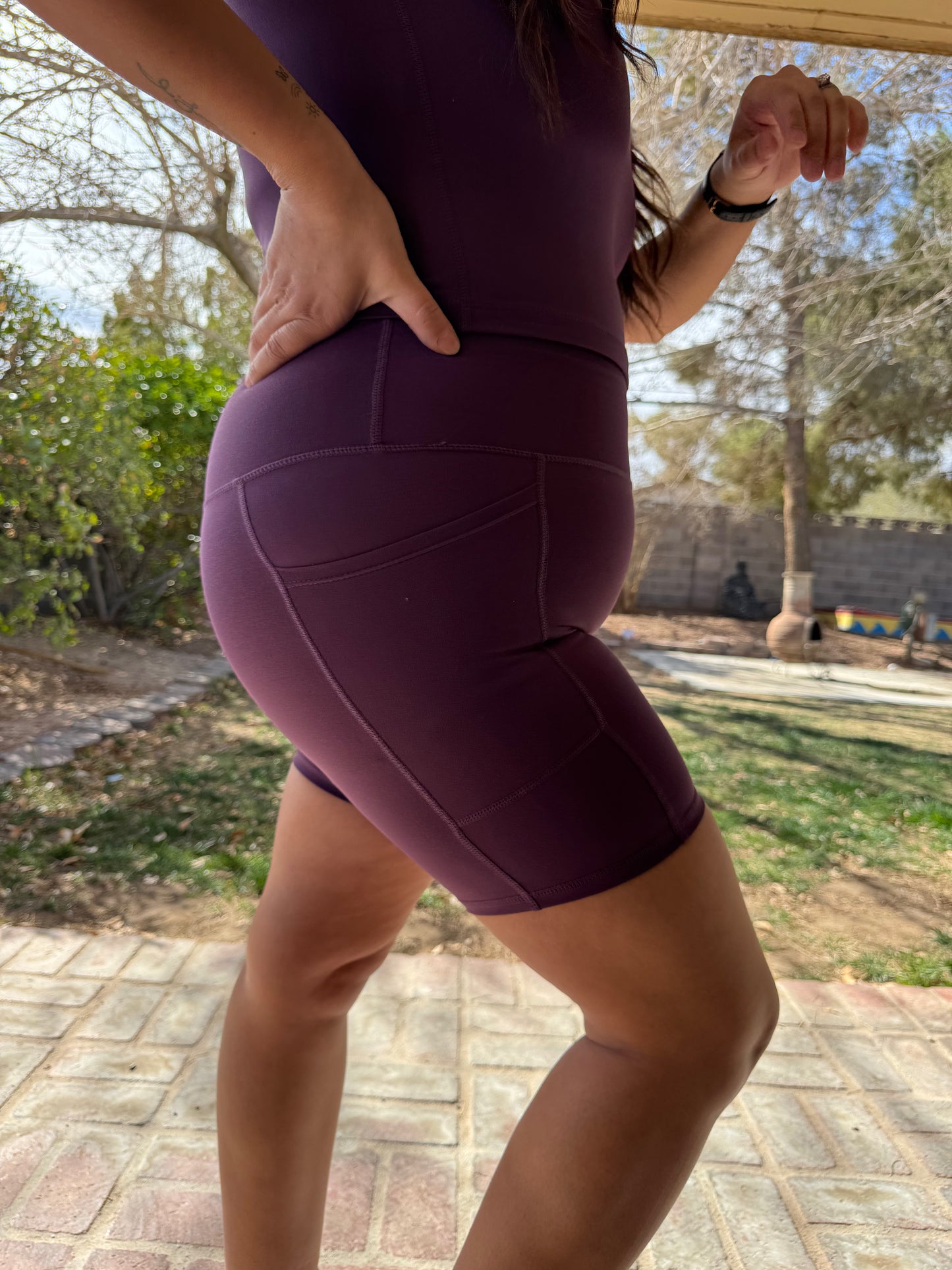 CJ Cloud Biker Shorts