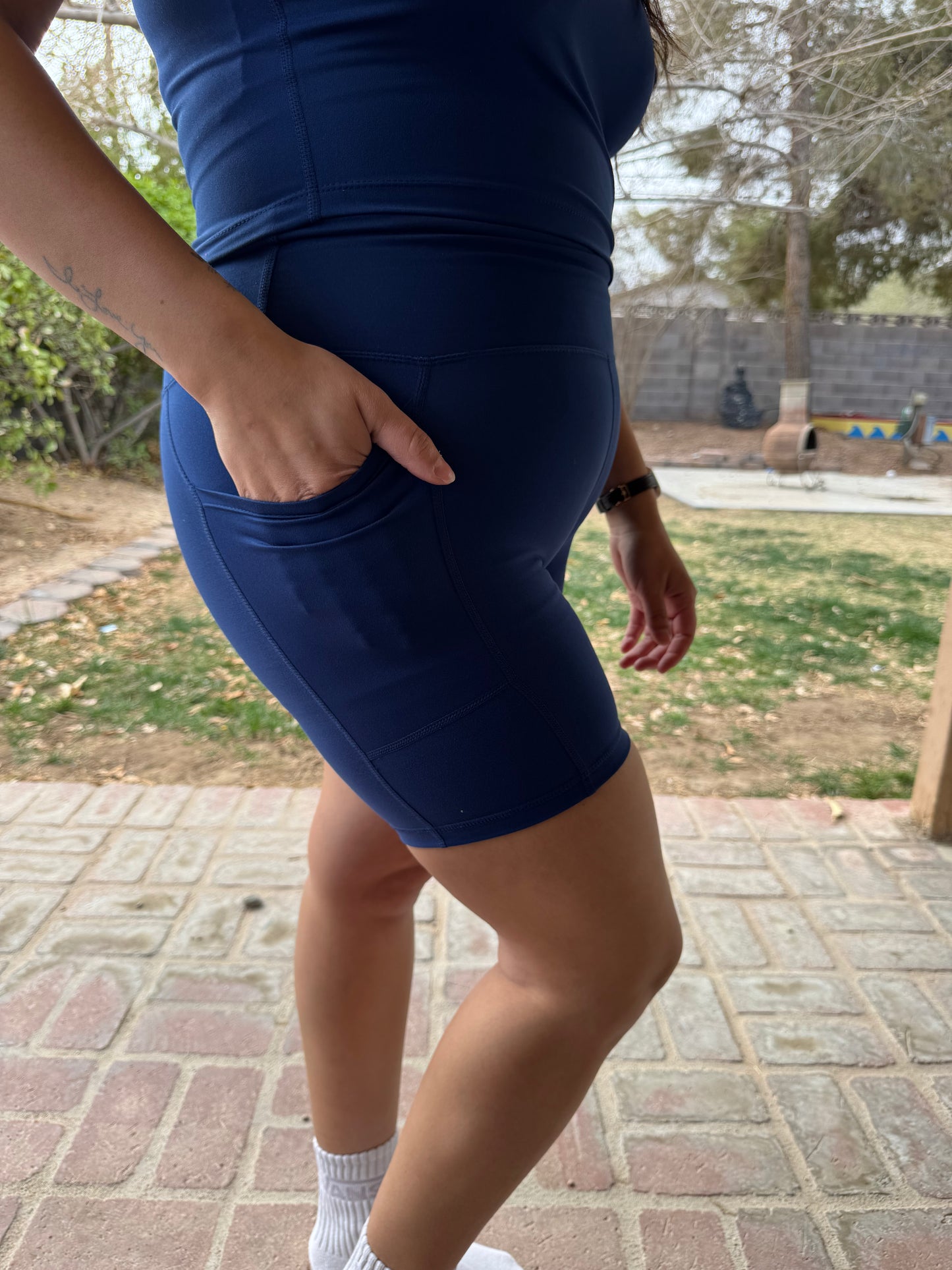 CJ Cloud Biker Shorts