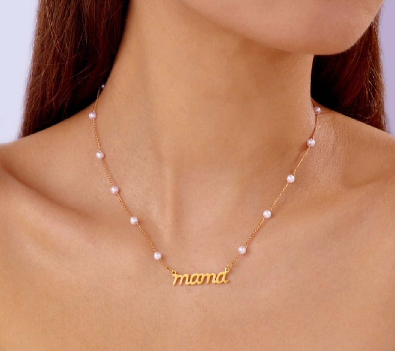 Mama Pearl Necklace